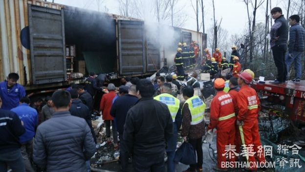 湖南京港澳高速卡车爆炸造成严重伤亡