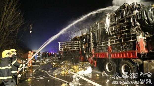 湖南京港澳高速卡车爆炸造成严重伤亡