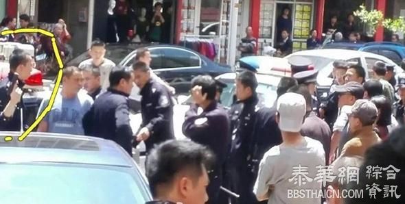 昆明一辆奥迪轿车所有权引发30多人械斗，警察连鸣三枪制止