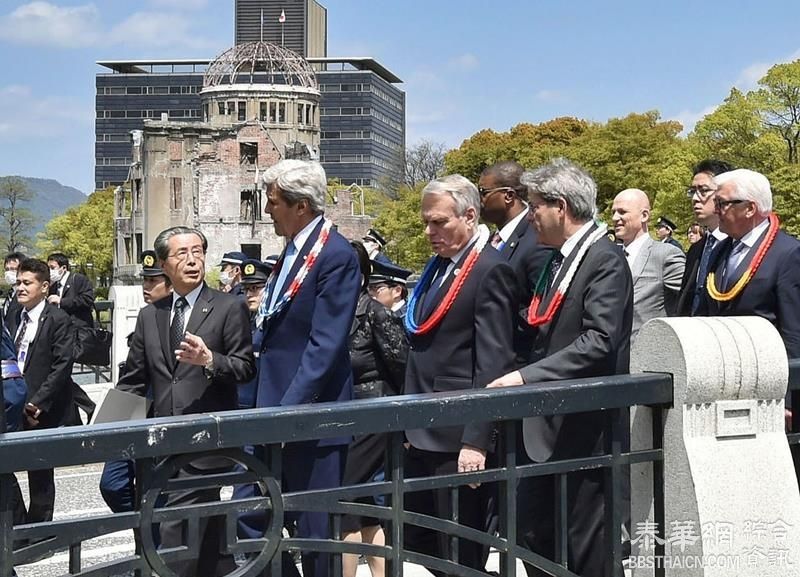 G7外长广岛宣言 称核爆带来非人苦难