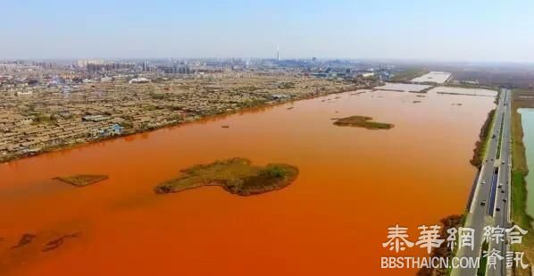 河北一古镇现 “红河”：直流天津，钢铁厂致河水富含铁离子