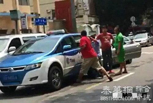 深圳的哥被宝马车追尾却遭后座乘客暴打，警方行政拘留两乘客