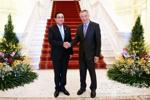 巴育访新加坡出席第15届亚洲安全会议暨香格里拉对话会议