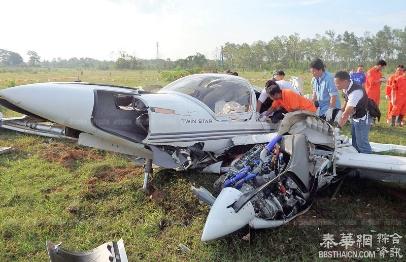 那空拍侬府一轻型教练机坠毁致３人死亡