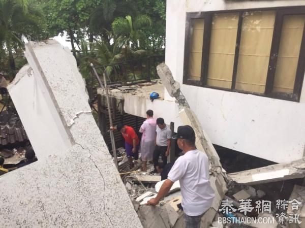 象岛一酒店坍塌致1名游客死亡7人被埋，国籍尚不清楚