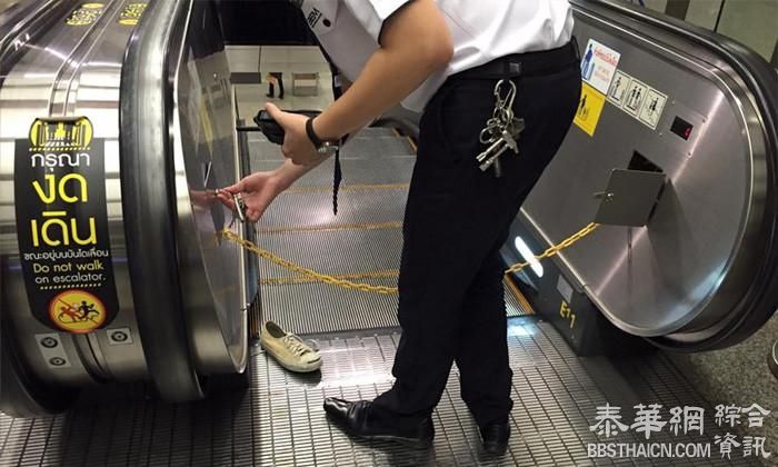 地铁扶梯夹鞋带 女乘客获地铁工作人员及陌生乘客的热心帮助脱险