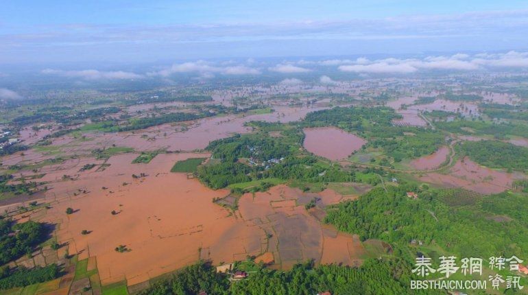 山洪肆虐彭世洛遭遇洪水氾滥困扰 5000莱农田泡水