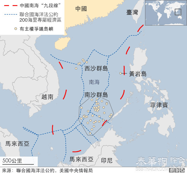 南海仲裁案后菲渔船靠近黄岩岛 遭中方喊话离开