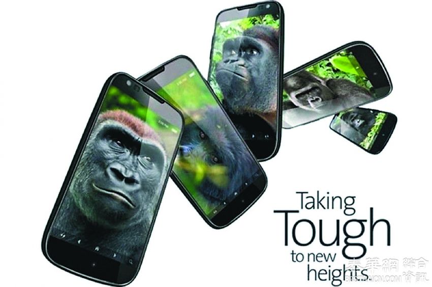 Gorilla Glass 5 1.6公尺高掉落8成不会破保护玻璃进化手机更耐摔...