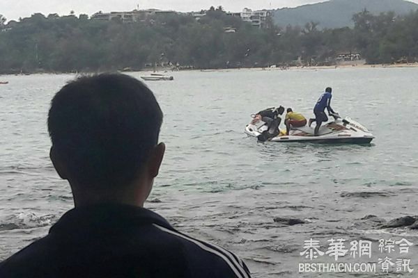 中国老汉普吉海滩岩石区滑倒 头部重创死亡