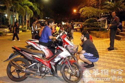 夜间飆车扰民 芭堤雅捕40名科威特青年