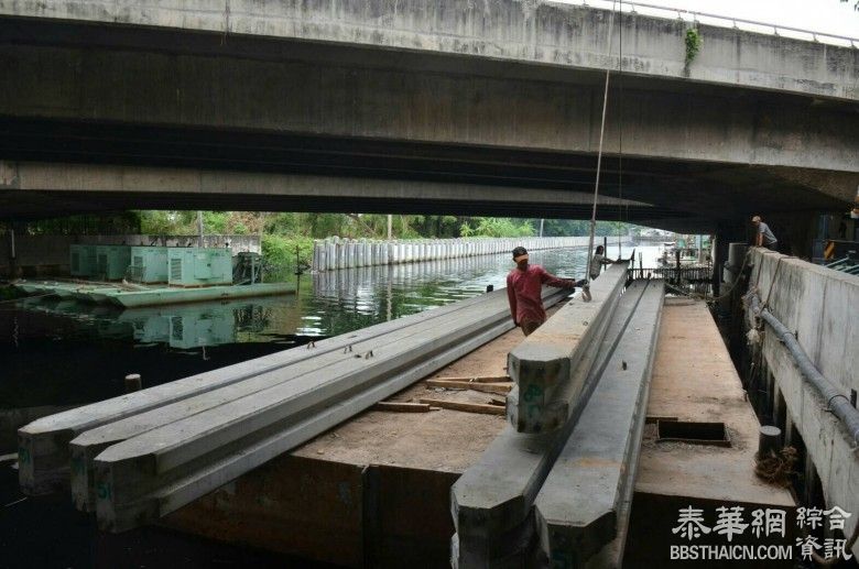 叻拋河渠建水库 首段工程进展20％ 谷市政府常务次长帕他鲁30日视察叻拋河渠