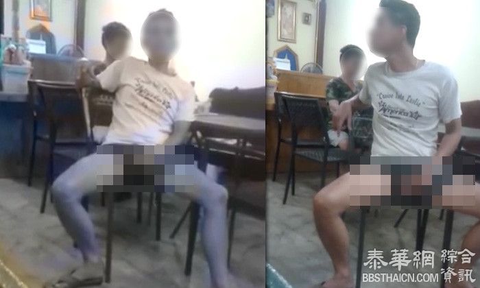 男子在面包车服务站当众自慰 不顾他人眼光