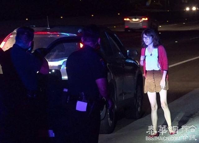 中国游客被美警察持枪截停 结果…