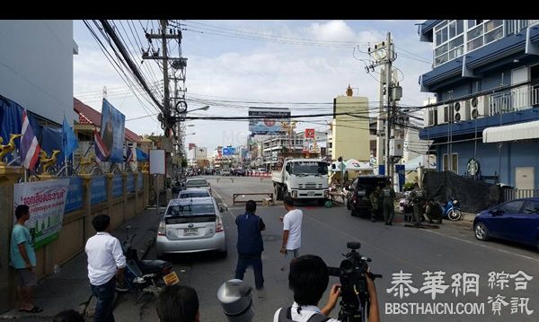 华欣周边共有11个炸弹安置点   1嫌犯逮捕