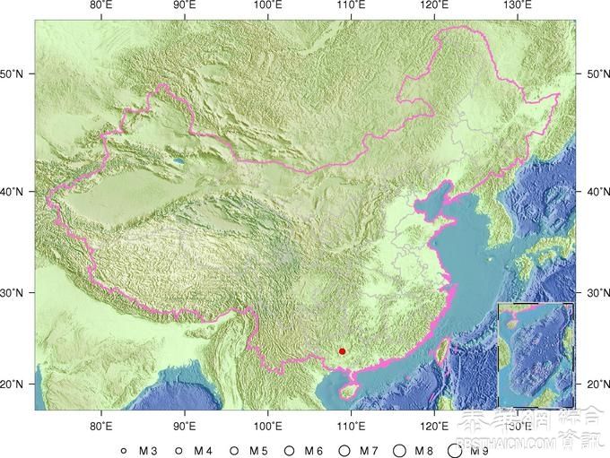 广西来宾市兴宾区发生4.1级地震　距南宁市112公里