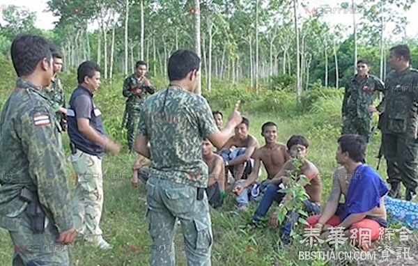 宋卡府沙道边警逮18非法缅籍劳工  最终目的地是大马