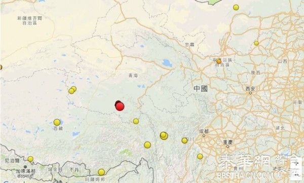 青海玉树6.2强震　尚未传出伤亡