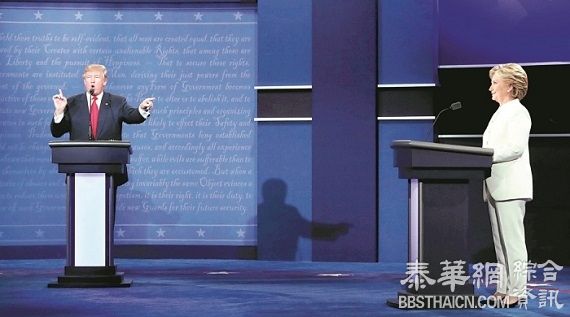 【白宫爭夺战】希拉莉连贏3场辩论