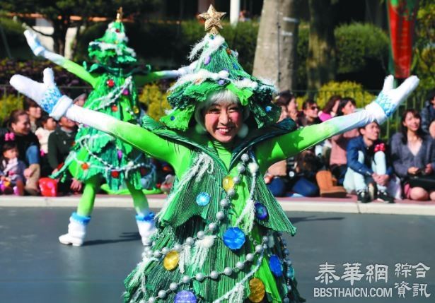 東京迪士尼耶誕巡遊