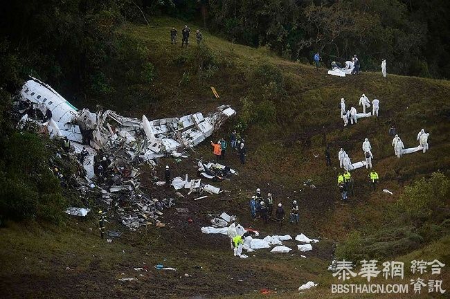 巴西总统宣布全国哀悼3日  坠毁客机残骸被发现