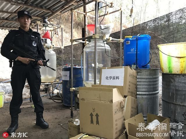 连捣两大“毒工厂” 警方破获近年来最大宗生产制毒物品案