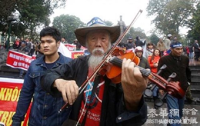 越南反华集会，项庄舞剑意在沛公