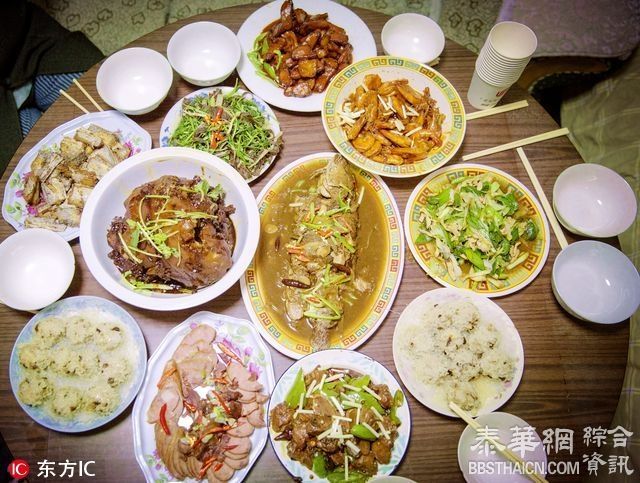 年夜饭里观“中国地图”19个地区的菜肴（家里的味道组图）