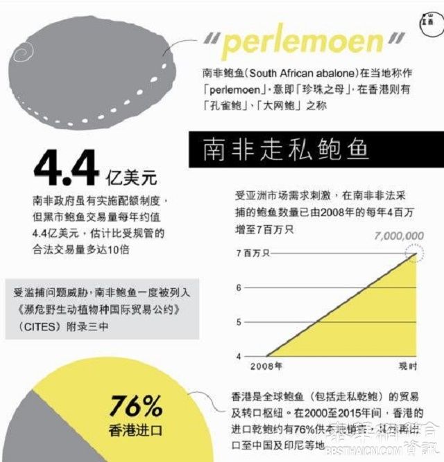 餐桌上的南非鲍鱼 背后竟是毒品生态渔业的战争