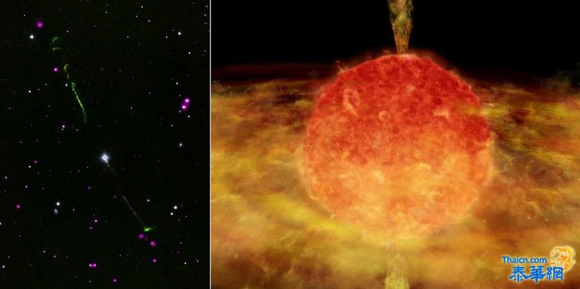 美发现1000光年外"食人族"恒星吞噬周围星体