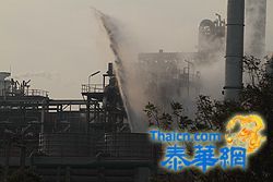 曼谷一家炼油厂爆炸起火 无人员伤亡