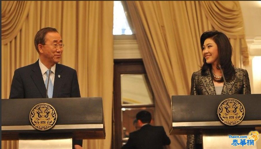 联合国秘书长潘基文访问我国