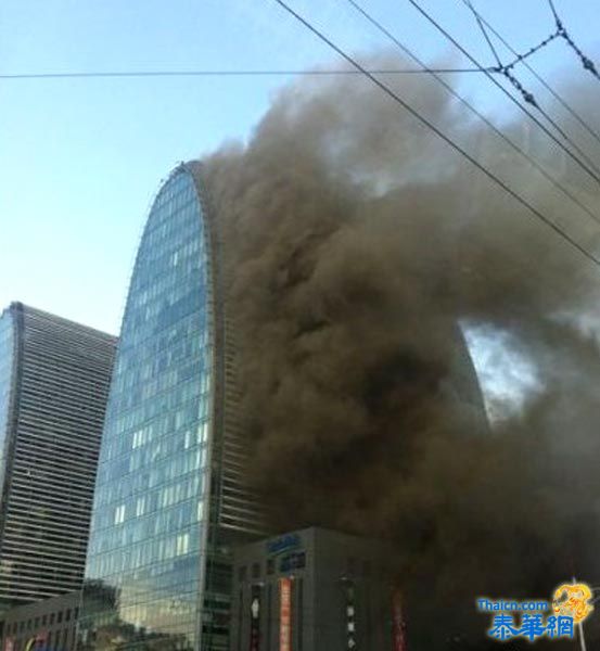北京西直门凯德购物中心大火