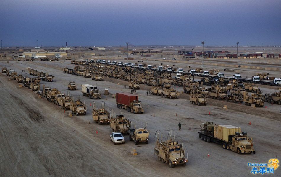 最后一批美军撤离伊拉克