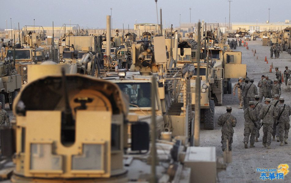 最后一批美军撤离伊拉克