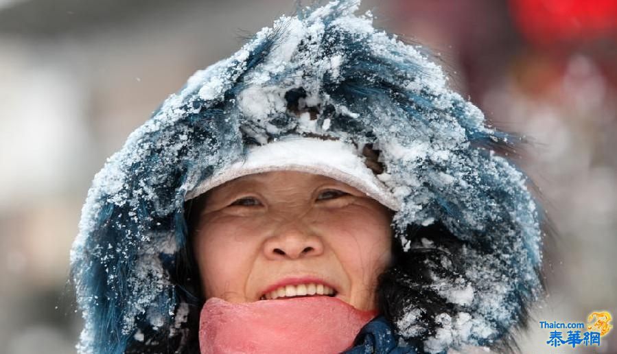 大陆2012年 第一场雪