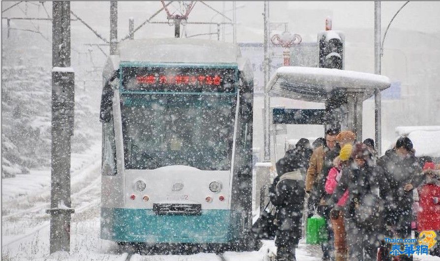 大陆2012年 第一场雪