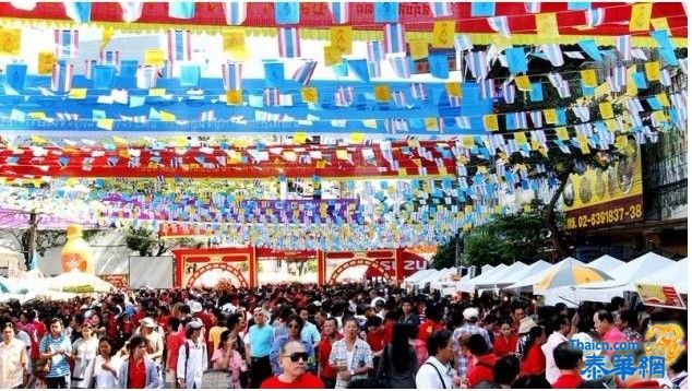 第八届泰国“欢乐春节”开幕 王后和公主出席