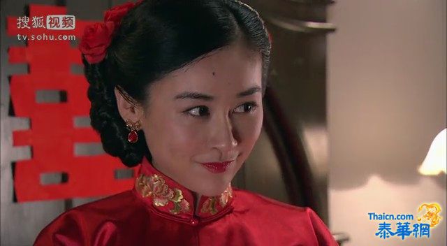 电视剧遍地狼烟中柳烟的扮演者宋佳剧照