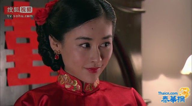 电视剧遍地狼烟中柳烟的扮演者宋佳剧照
