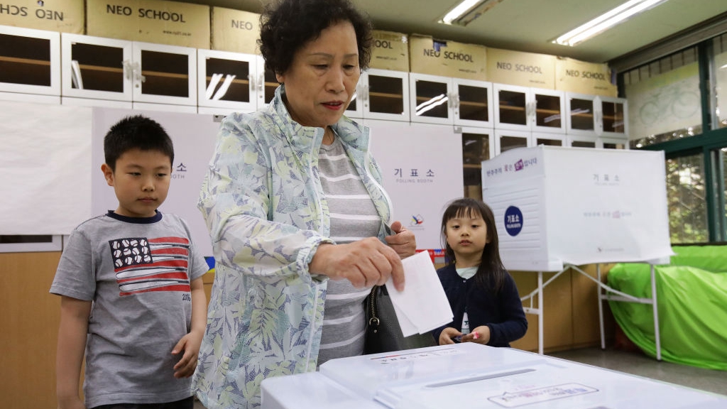 韩国总统选举开锣