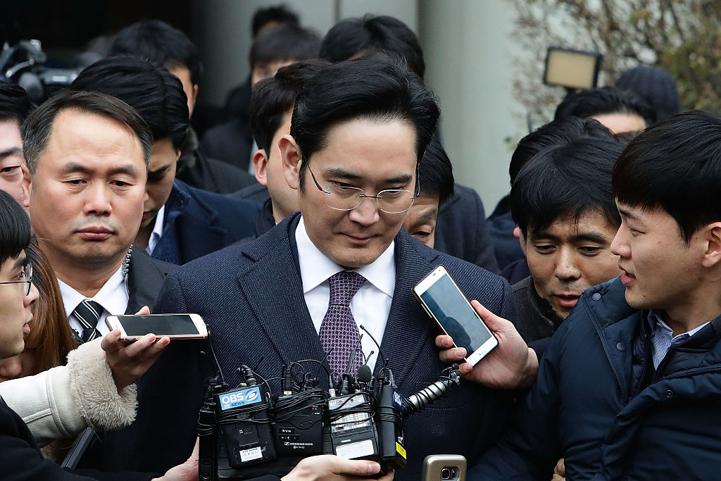韩国法院拒绝批捕三星继承人李在镕
