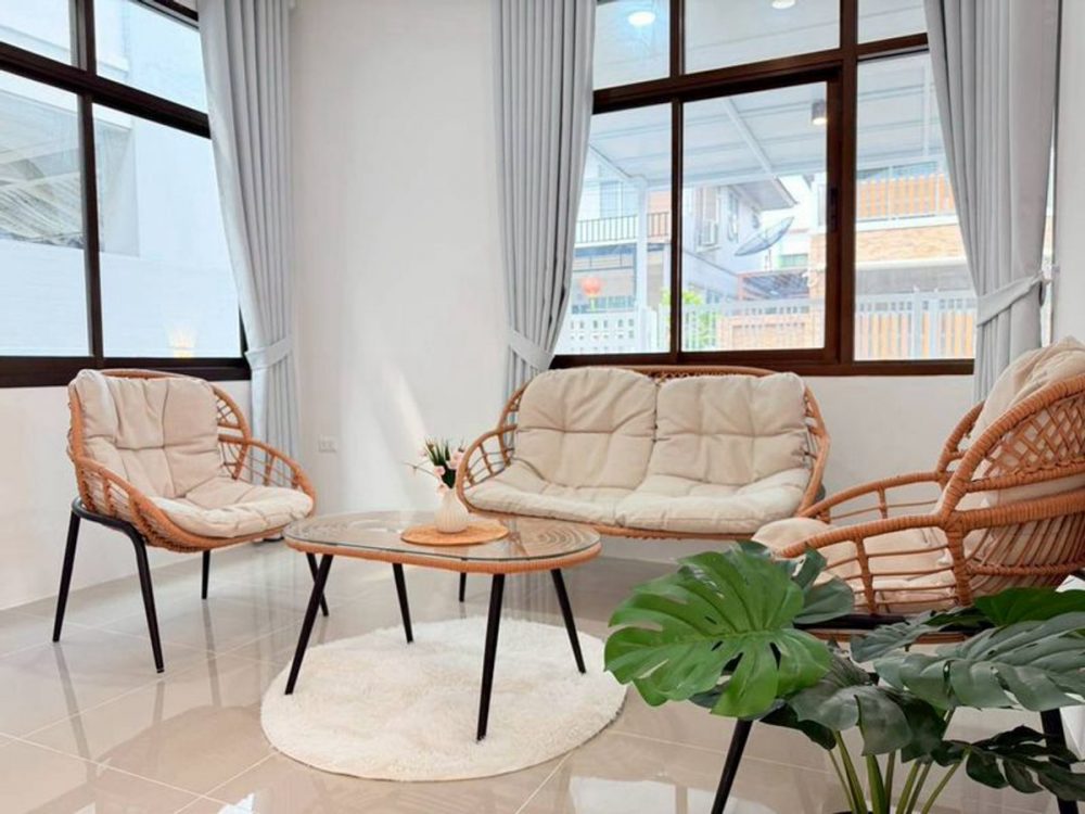 Golden Home Laem Chabang 位置优越的两层独立式住宅，靠近工作场所和社区区域-3