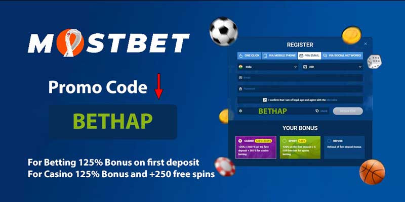 mostbet promo code no deposit