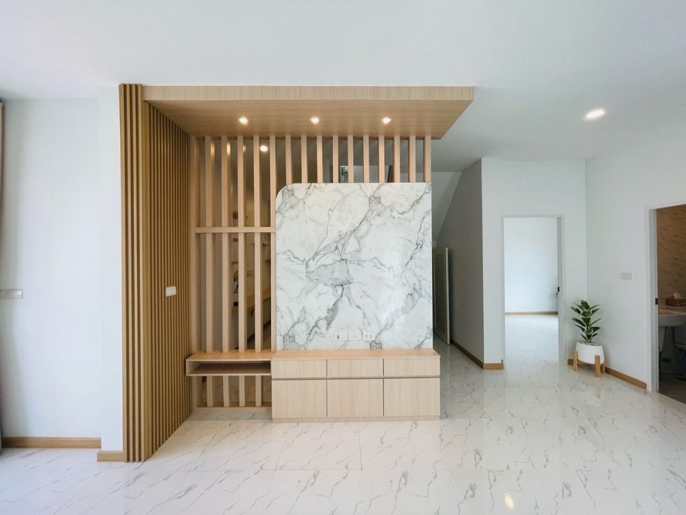 Ariya-Sriracha 项目，两层双拼别墅，极简风格-4