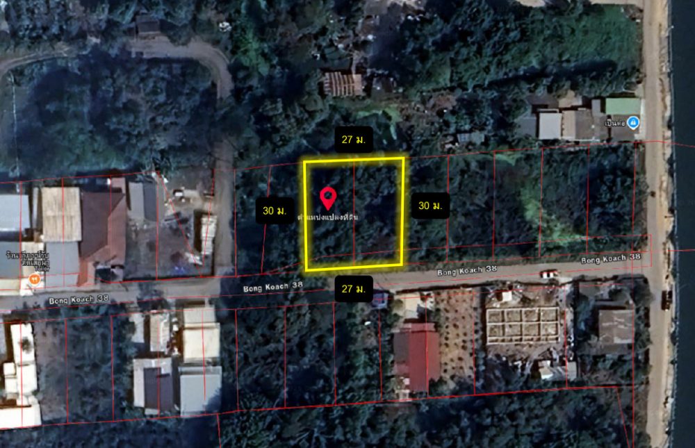 一块面积为 200 平方哇的土地，距离兰实-那空那育公路仅 3.5 公里。-2